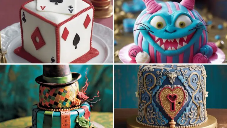 Magical Alice in Wonderland Birthday Cake Ideas