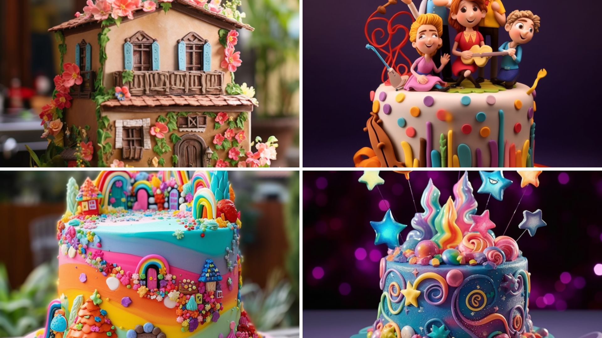 encanto themed Birthday Cake Ideas