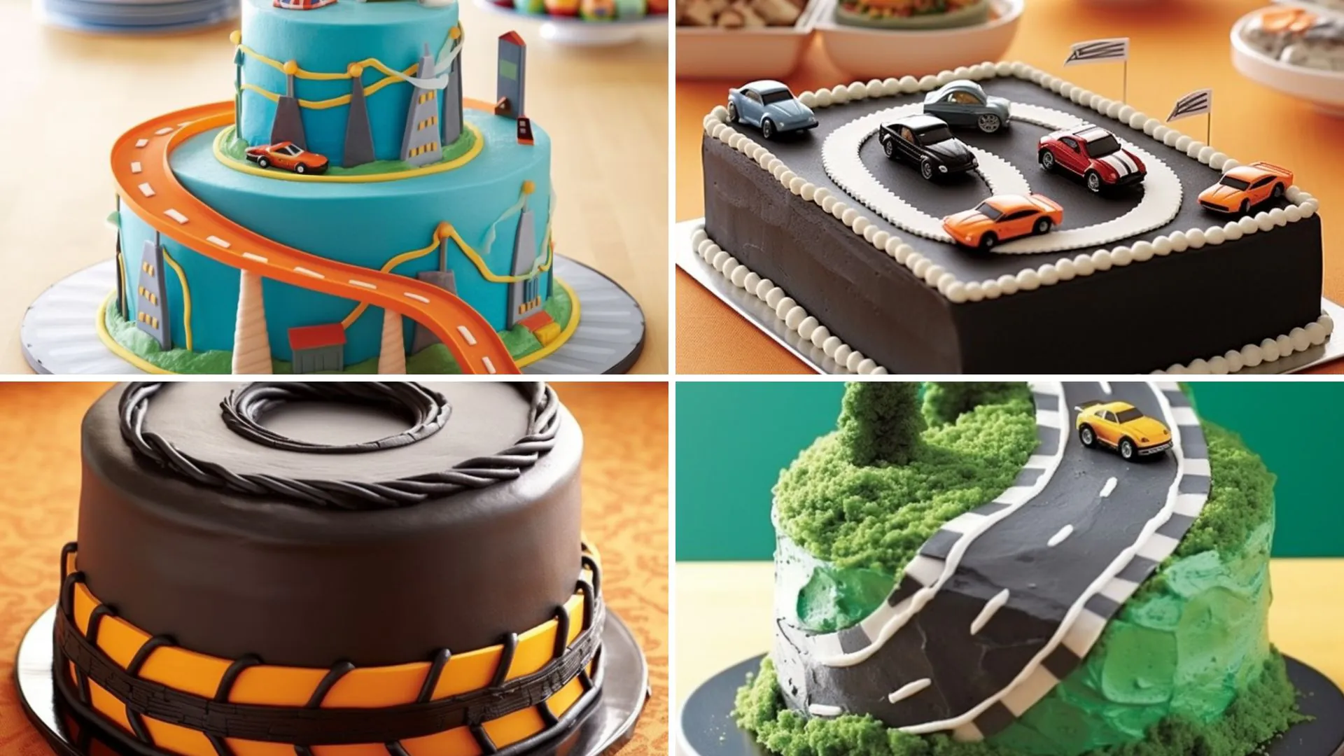 hot wheels themed birthday cake ideas