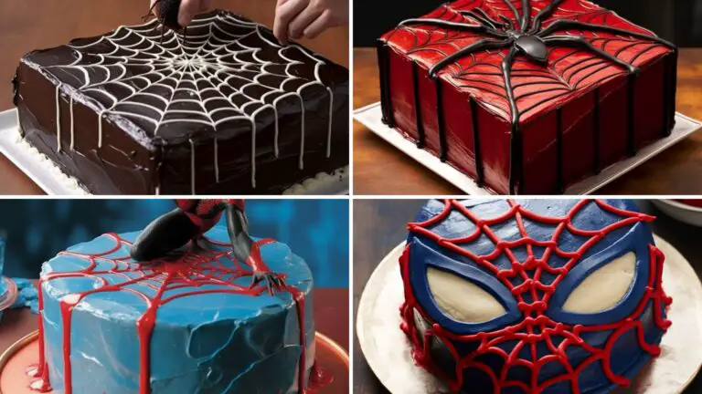 spider man themed birthday cake ideas