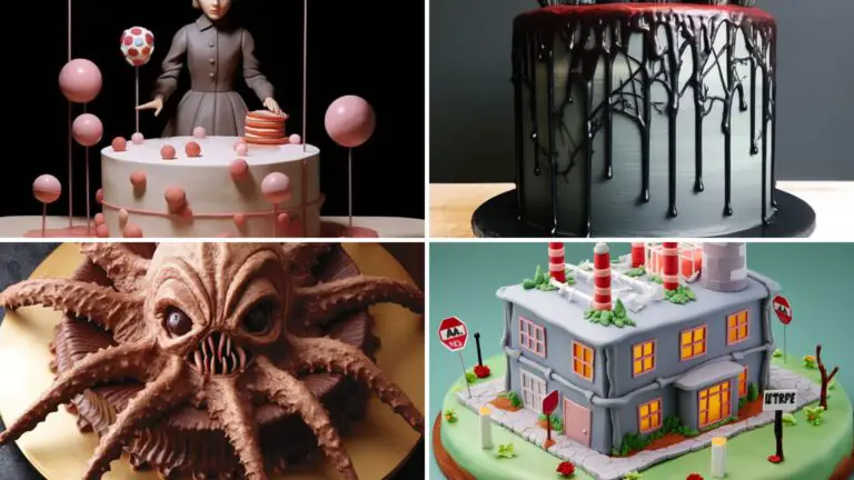 10 Stranger Things Birthday Cake Ideas: Upside Down Delights