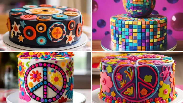 Funky and Fun: 10 Two Groovy Birthday Cake Ideas