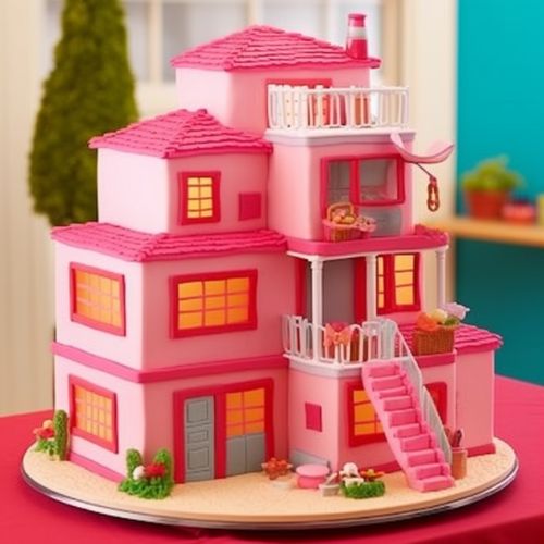 Barbie Dreamhouse Cakes