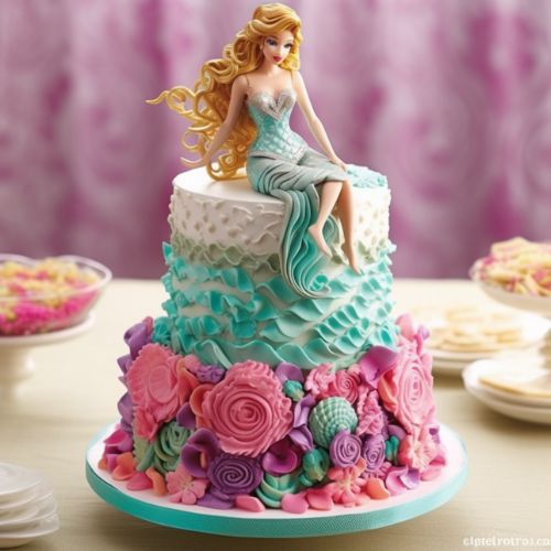 Barbie Mermaid Cakes