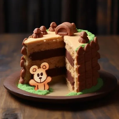 Bear’s Lair birthday Cake
