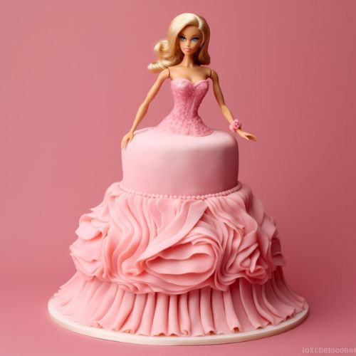 Classic Barbie birthday Cake