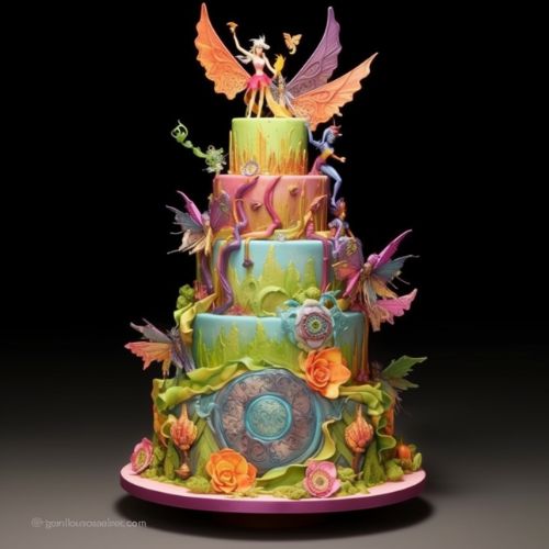 Enchantix Transformation birthday Cake