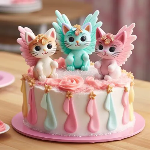 Gabby’s Dollhouse kitty fairy Cakes