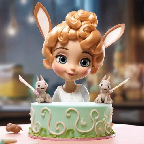 Gabby’s Magic Ears birthday Cake