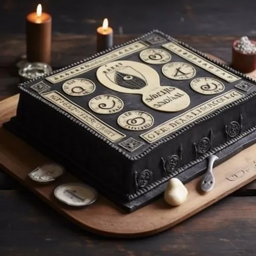 Ouija Board Cakes