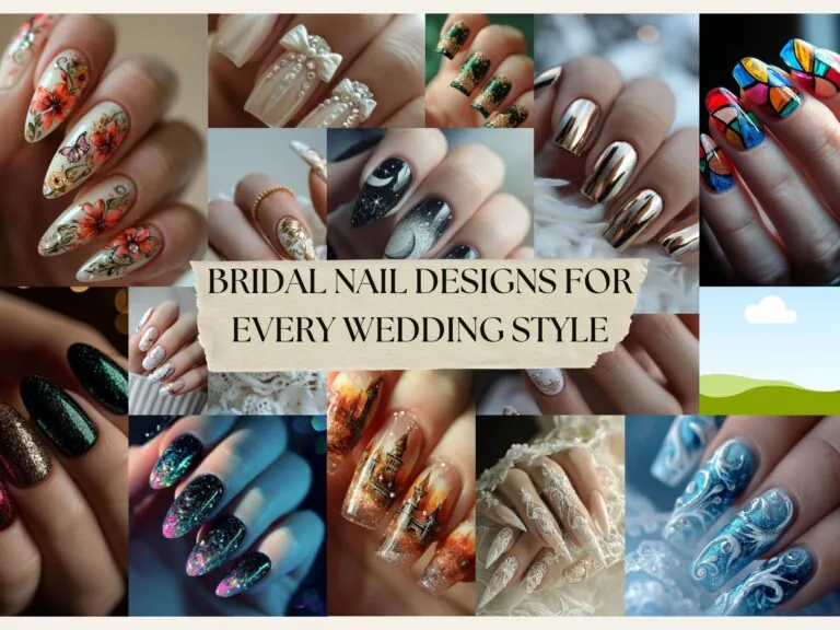Bridal Nail Designs for Every Wedding Style