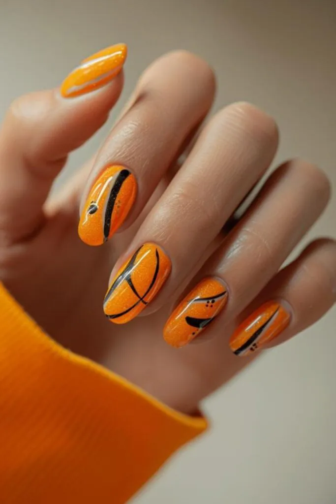 Court Side Chic Nail Design Ideas For March