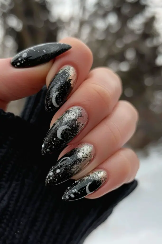 Cozy December Knits Nordic Pattern Nails