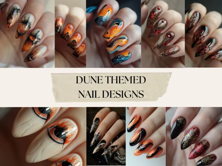 DUNE THEMED NAIL DESIGNS