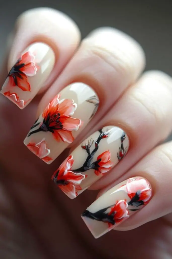 Fashionista Flair- Stylish Mother's Day Nail Design Ideas