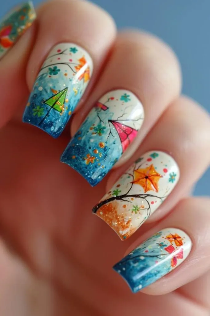 High-Flyer Fantasy Nail Design Ideas For March