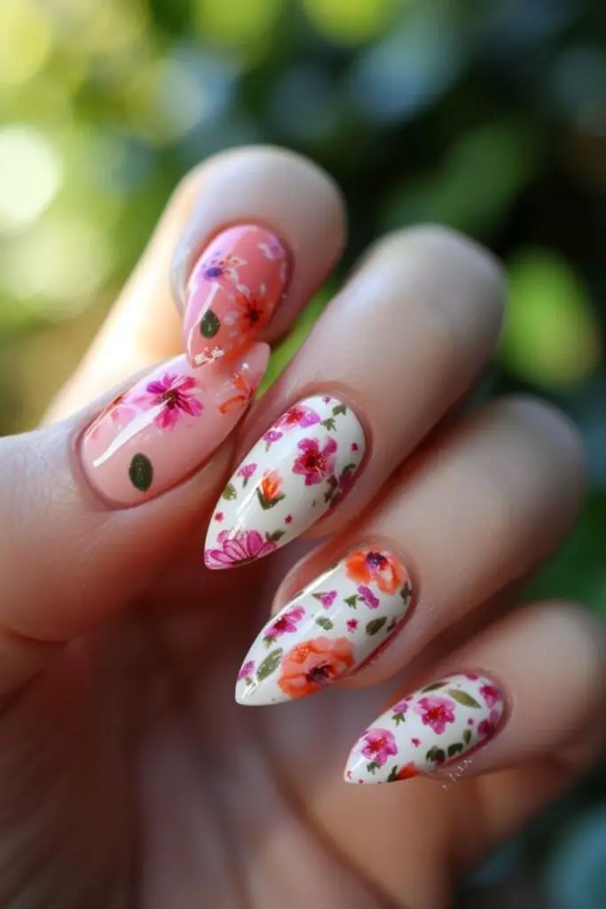 Mother’s Day Tribute Nail Design Ideas