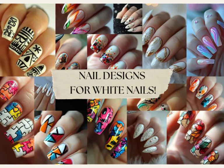 Pristine & Polished: Nail Design for White Nails!