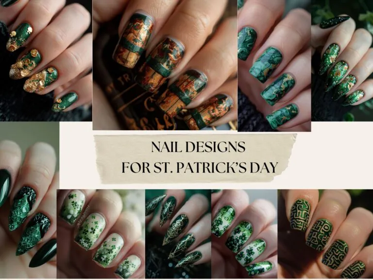 Nail Designs Ideas For St. Patrick’s Day