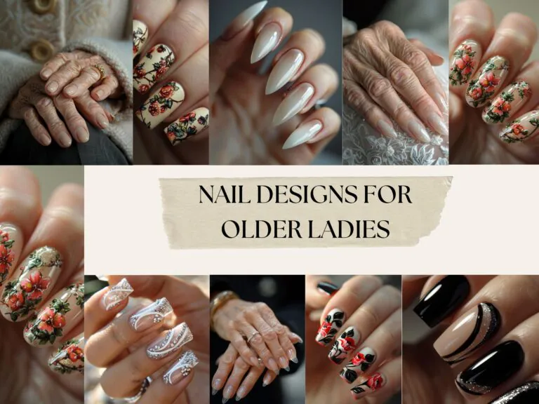 Timeless Grace: Nail Designs for Older Ladies