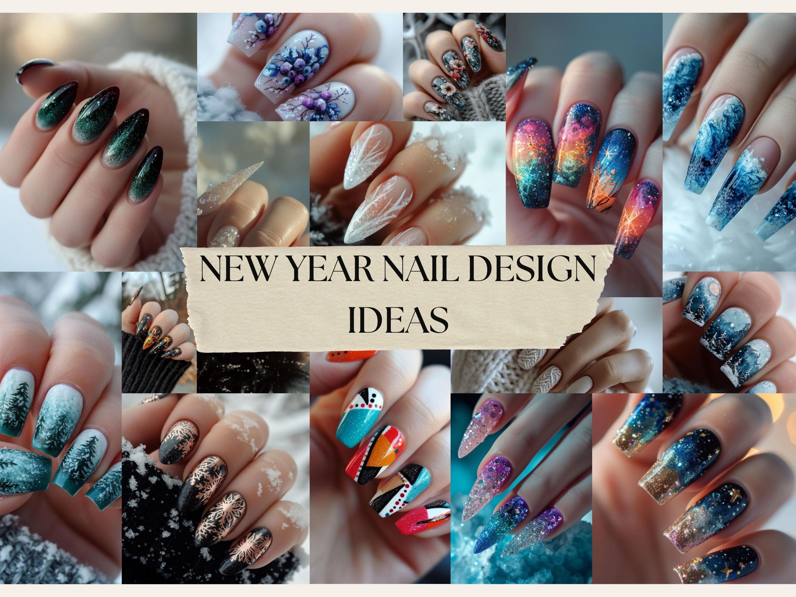 New Year Nail Design Ideas