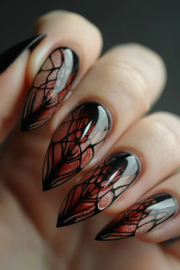 Ornithopter Wings-Nail Design Inspired By Dune