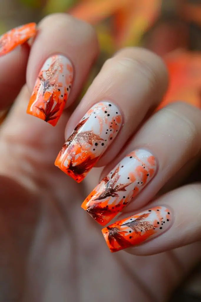 Pumpkin Spice Nail Design Ideas For September
