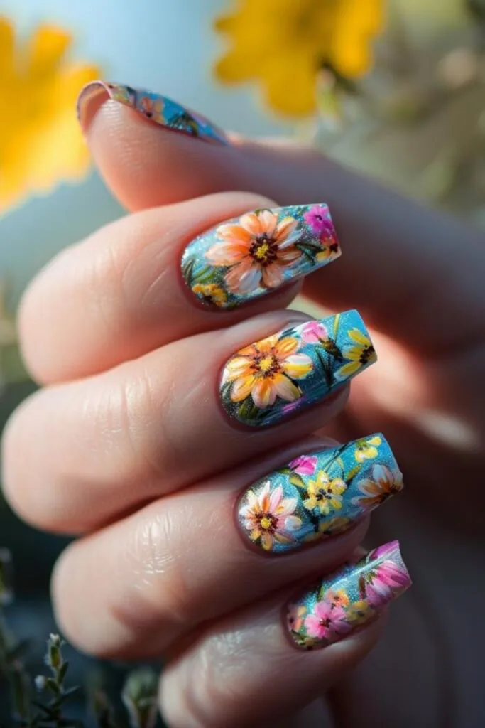 Rainy Day Reverie Nail Design Ideas For March