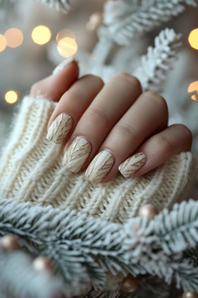 Textured Transition Nail Design Ideas For March