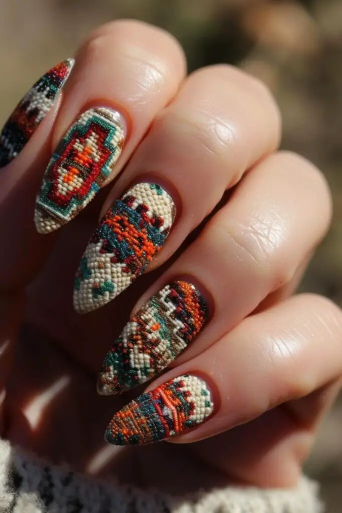 Timeless Tapestry- Mother's Day Nail Design Extravaganza