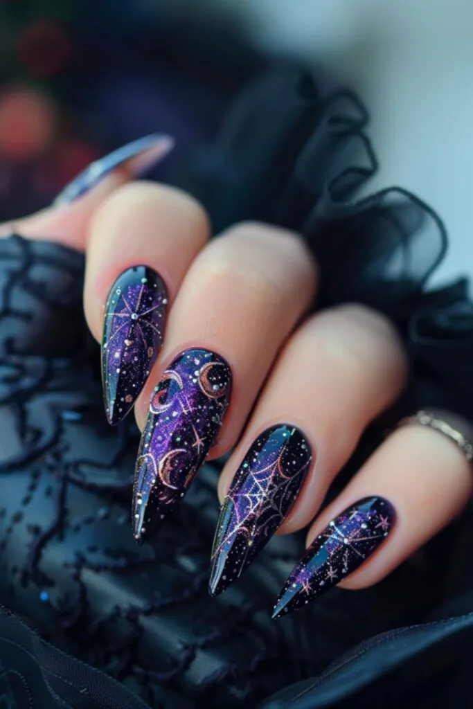 Witchy Whimsy Nail Design Ideas For October