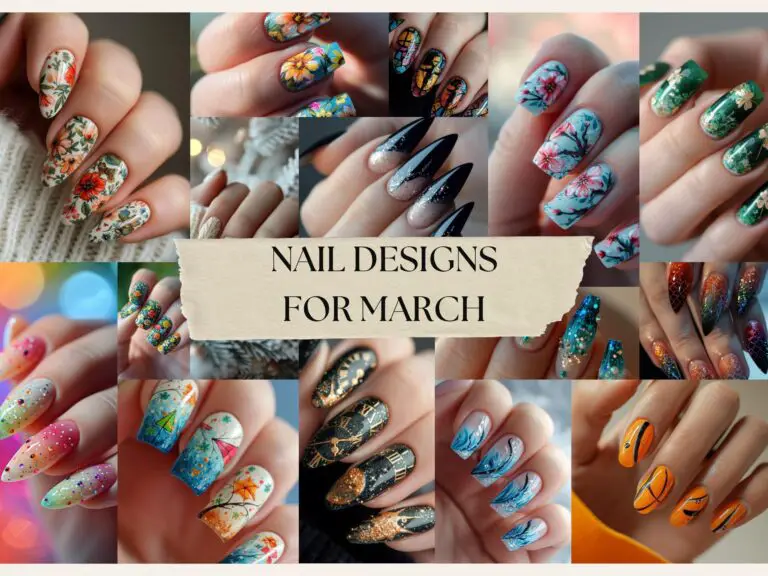 nail designs for March