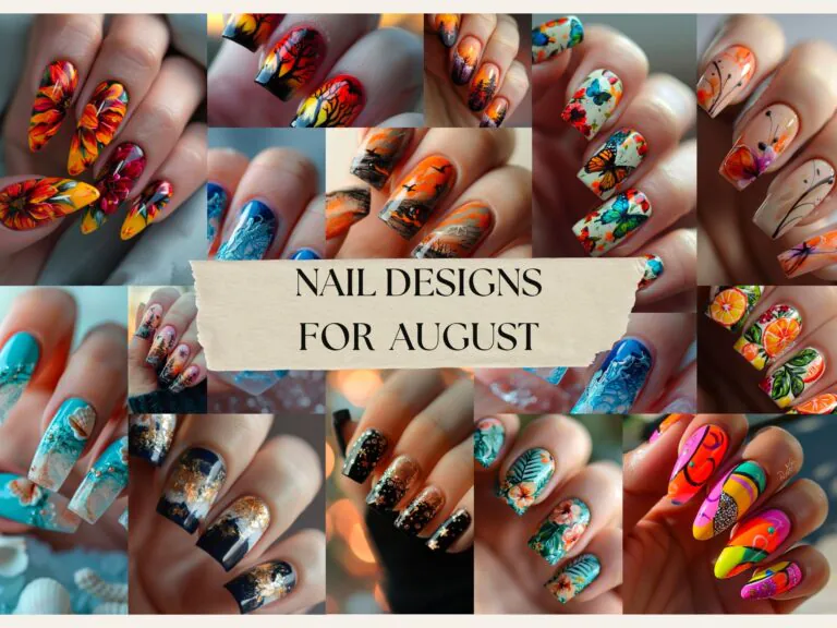 nail designs for august