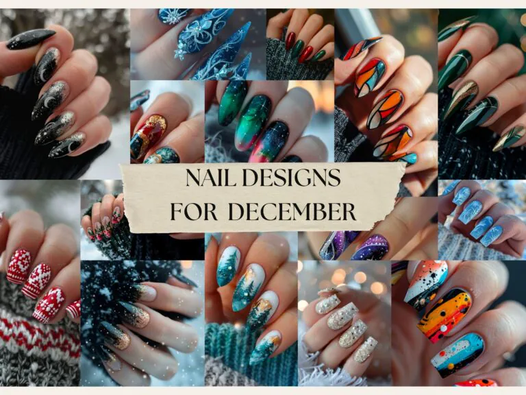 nail designs for december