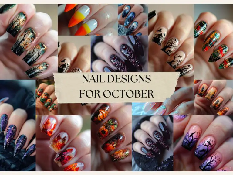 nail designs for october