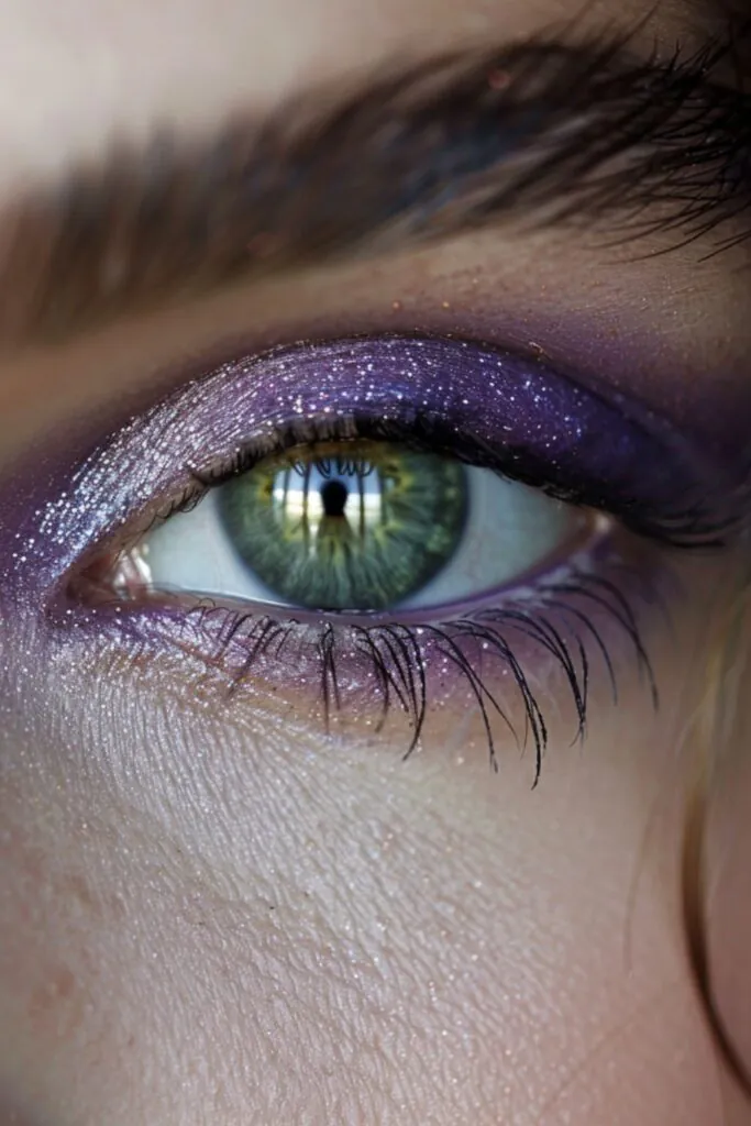 Purple Passion Eyeshadow Ideas For Green Eyes