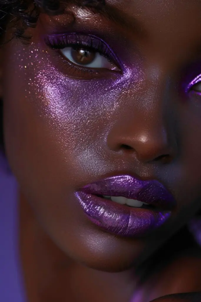 Vibrant Purples Eyeshadow Ideas For Brown Eyes