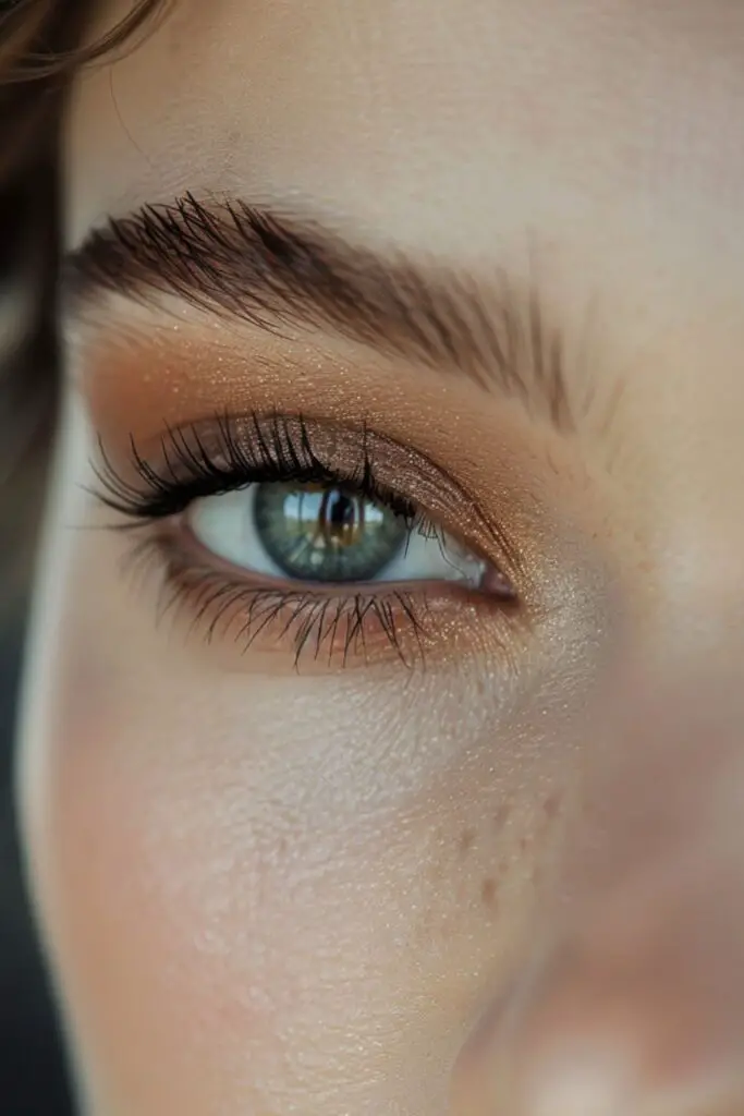 Simple Two-Tone Look: Eyeshadow Ideas For Beginners