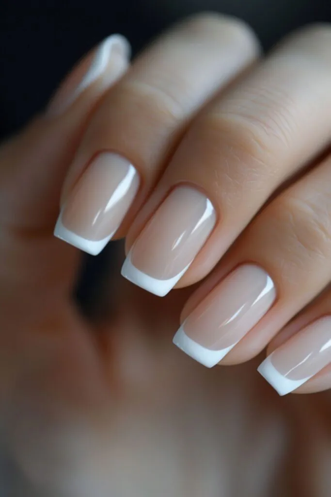 French Manicure-Nail Designs For The Office