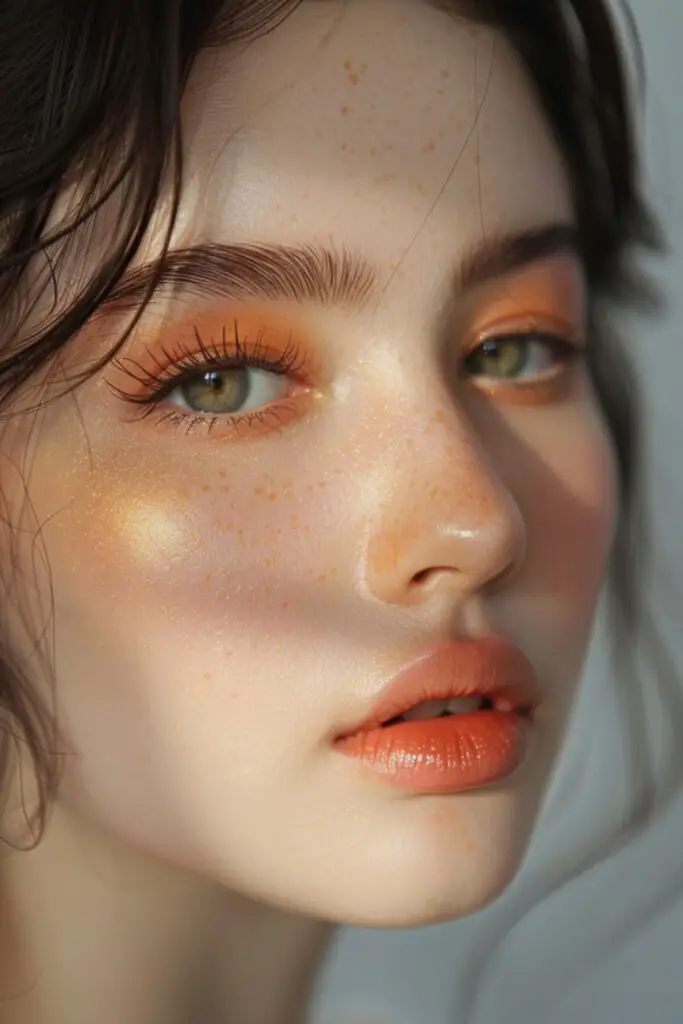 Golden Sunrise Eyeshadow Ideas For Chinese Beauty