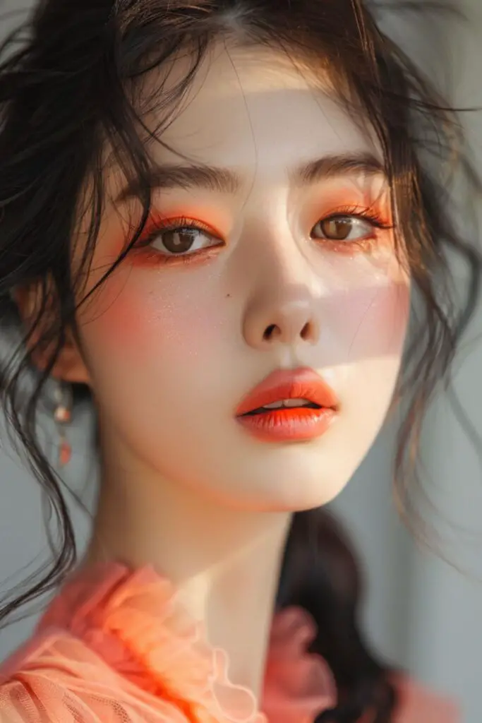 Gradient Sunset Eyeshadow Ideas For Korean Beauty