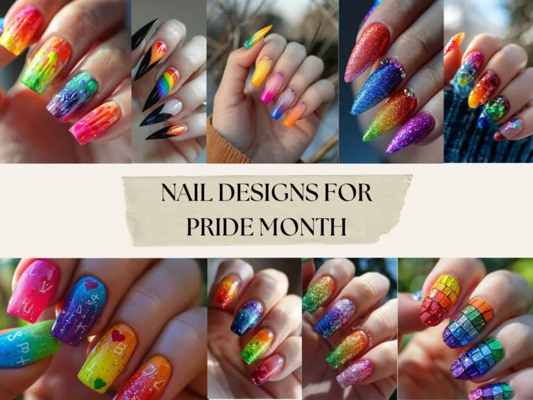 Pride and Joy: Vibrant Nail Designs Celebrating Pride Month