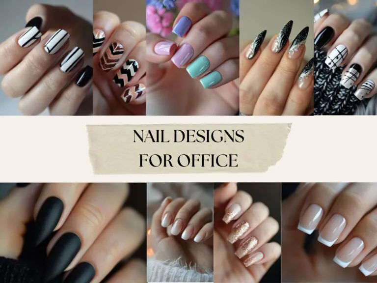 Classic Nail Designs for Everyday Office Wear!