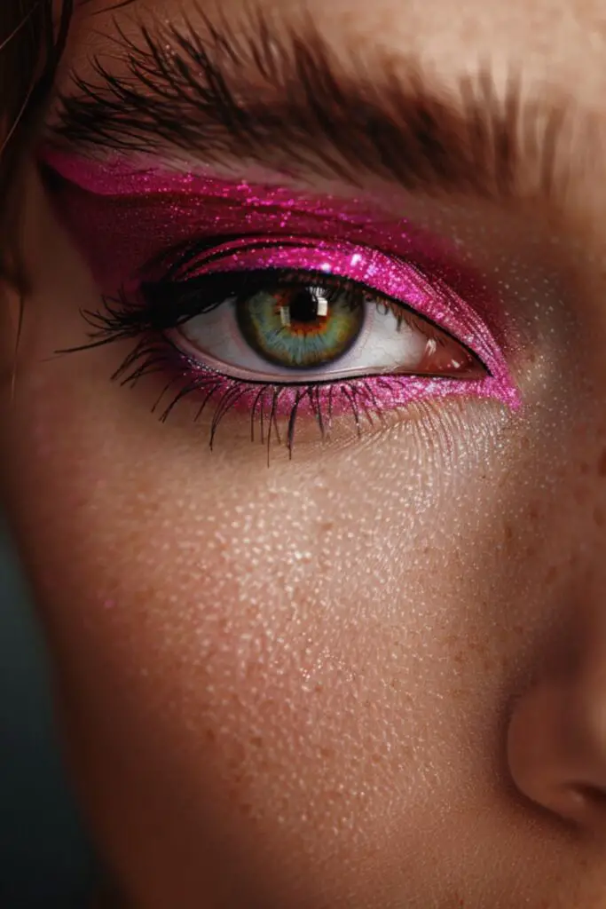 Pink Ombré Liner Eyeshadow Ideas For Pink