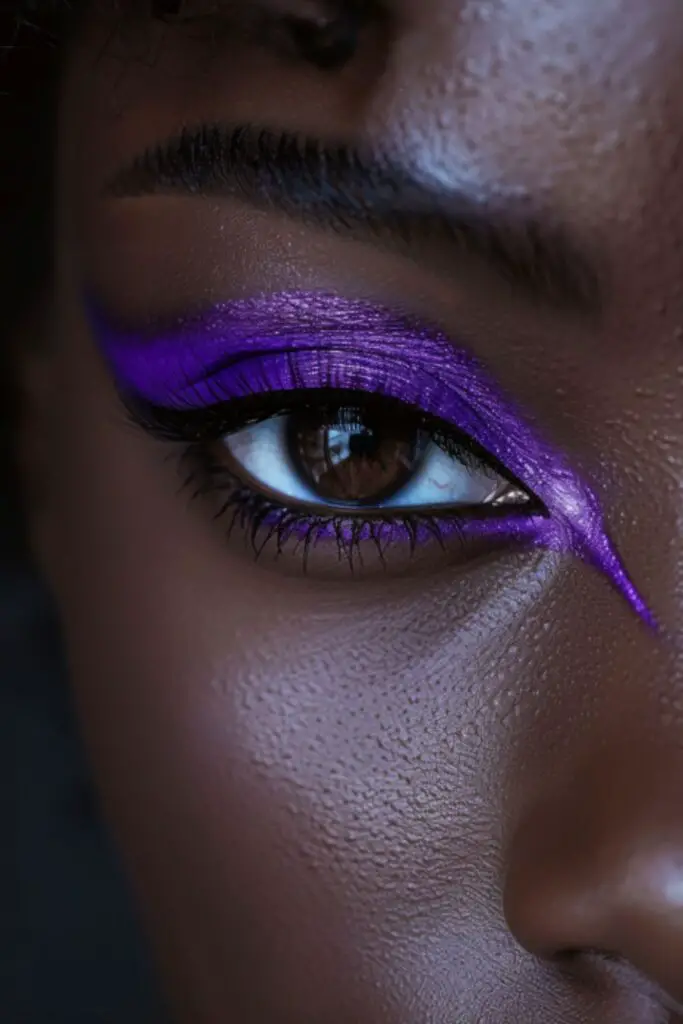 Purple Ombre Eyeliner Eyeshadow Ideas For Purple