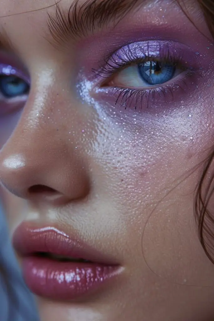 Purple Watercolor Wash Eyeshadow Ideas For Purple
