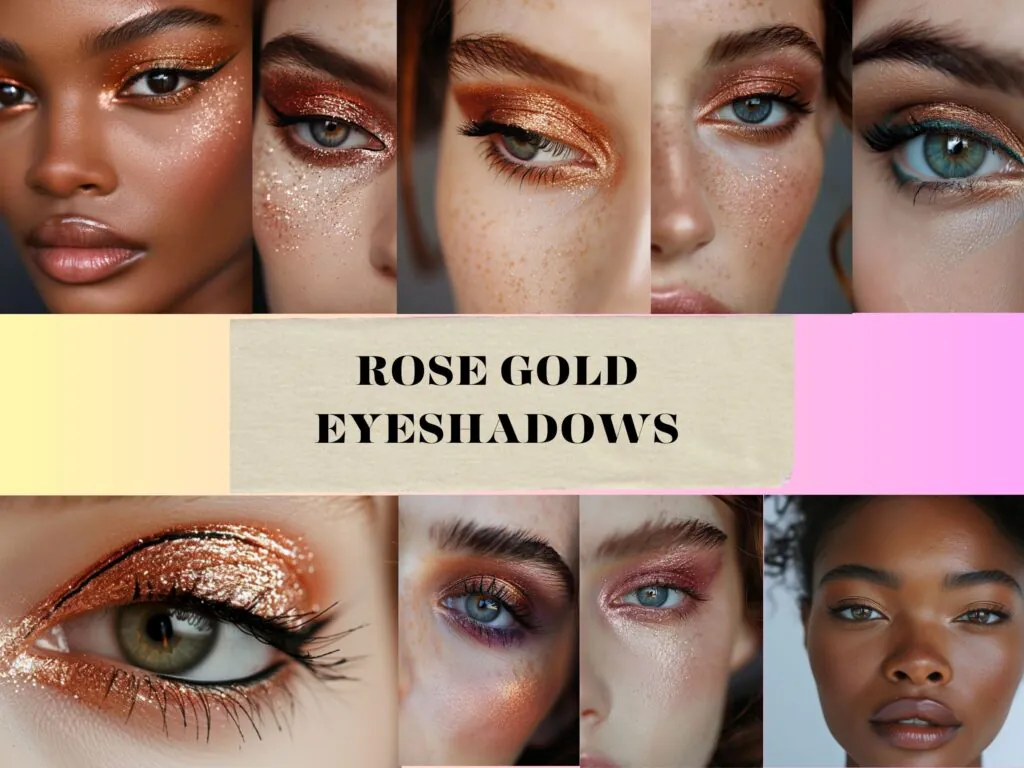 Rose Gold Eyeshadows
