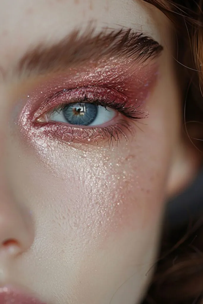 Rose Gold Halo Eyeshadow Ideas For Rose Gold