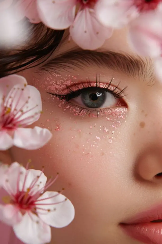 Sakura Blossom Eyeshadow Ideas For Japanese Beauty