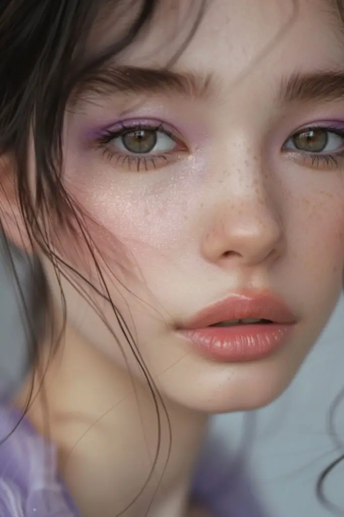 Soft Lavender Haze Eyeshadow Ideas For Korean Beauty